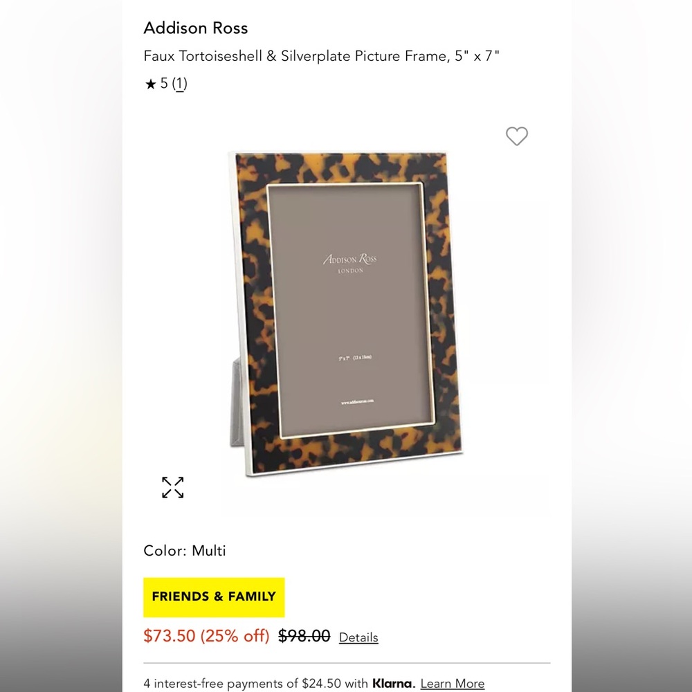 Addison Ross London picture frame